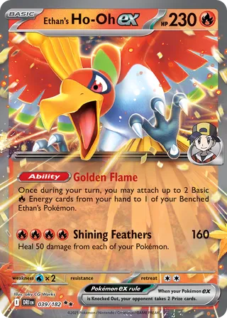Ethan's Ho-Oh ex 39/244 from Destined Rivals