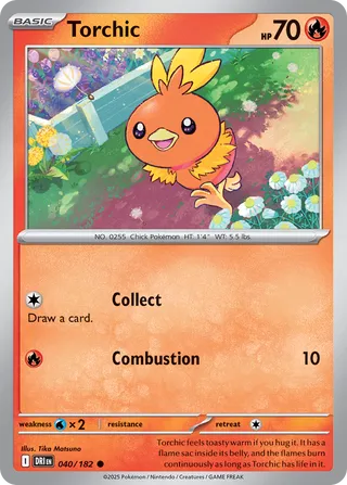 Torchic 40/244 from Destined Rivals