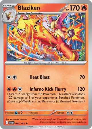 Blaziken 42/244 from Destined Rivals