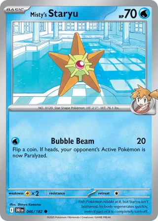 Misty's Staryu 46/244 from Destined Rivals