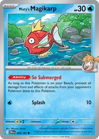 Misty's Magikarp 48/244 from Destined Rivals