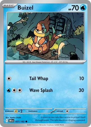Buizel 57/244 from Destined Rivals