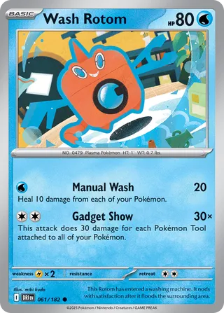 Wash Rotom 61/244 from Destined Rivals