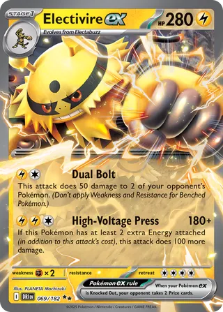 Electivire ex 69/244 from Destined Rivals