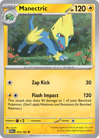 Manectric 76/244 from Destined Rivals