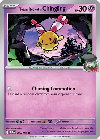 Team Rocket's Chingling 85/244 from Destined Rivals