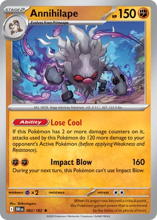 Annihilape 92/244 from Destined Rivals