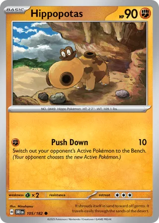 Hippopotas 105/244 from Destined Rivals