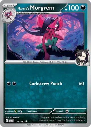 Marnie's Morgrem 135/244 from Destined Rivals