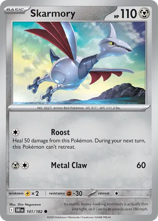 Skarmory 141/244 from Destined Rivals