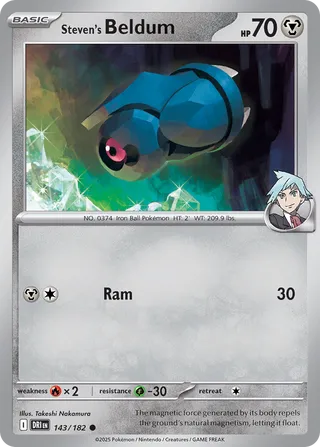 Steven's Beldum 143/244 from Destined Rivals