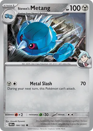 Steven's Metang 144/244 from Destined Rivals