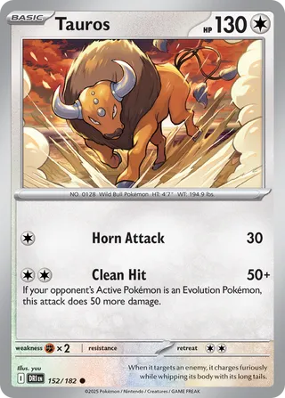 Tauros 152/244 from Destined Rivals