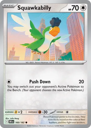 Squawkabilly 160/244 from Destined Rivals