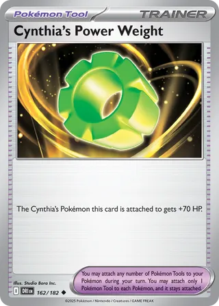 Cynthia's Power Weight 162/244 from Destined Rivals