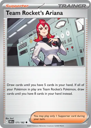 Team Rocket's Ariana 171/244 from Destined Rivals