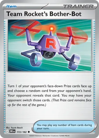Team Rocket's Bother-Bot 172/244 from Destined Rivals