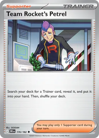 Team Rocket's Petrel 176/244 from Destined Rivals