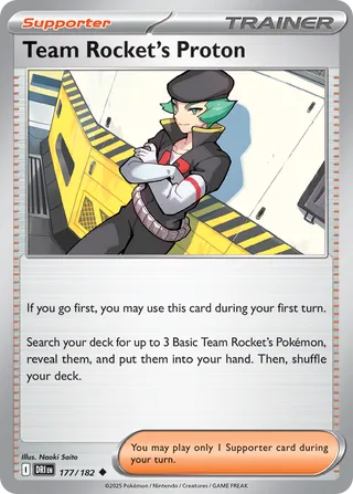 Team Rocket's Proton 177/244 from Destined Rivals