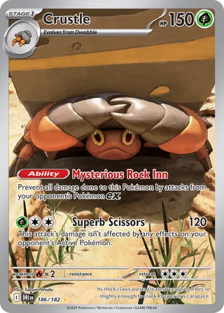 Crustle 186/244 from Destined Rivals