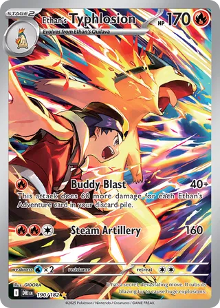 Ethan's Typhlosion 190/244 from Destined Rivals