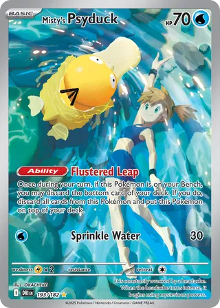 Misty's Psyduck 193/244 from Destined Rivals