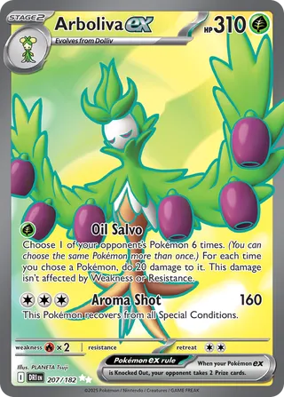 Arboliva ex 207/244 from Destined Rivals
