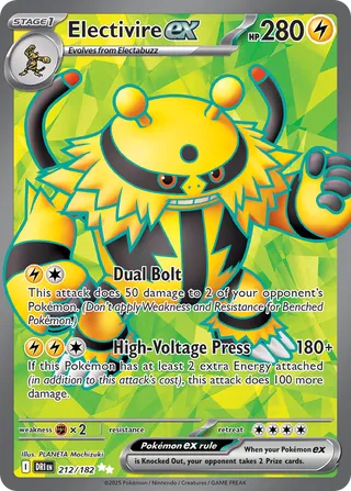 Electivire ex 212/244 from Destined Rivals