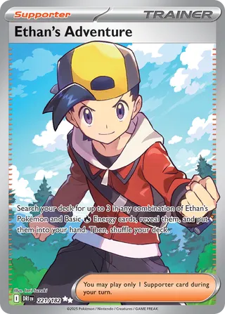 Ethan's Adventure 221/244 from Destined Rivals