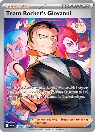 Team Rocket's Giovanni 238/244 from Destined Rivals