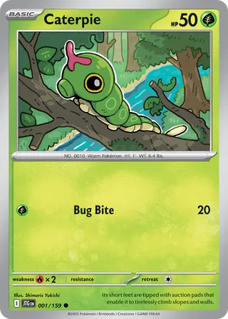 Caterpie 1/190 from Journey Together