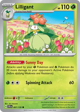 Lilligant 7/190 from Journey Together