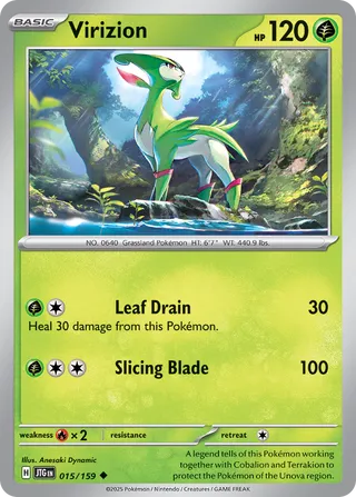 Virizion 15/190 from Journey Together