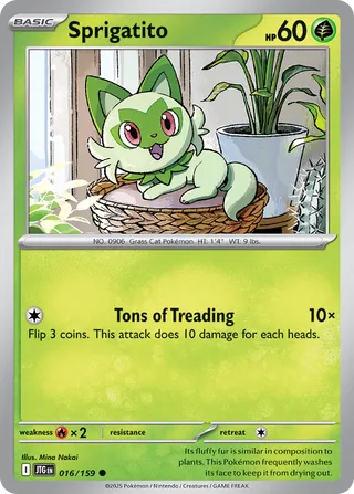 Sprigatito 16/190 from Journey Together