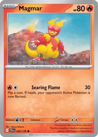 Magmar 20/190 from Journey Together