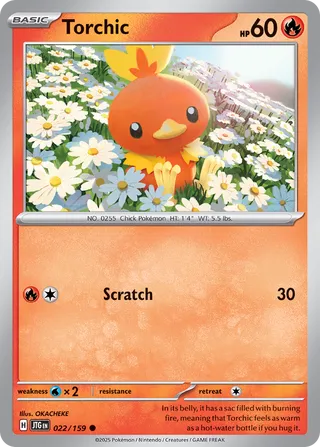 Torchic 22/190 from Journey Together