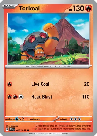 Torkoal 25/190 from Journey Together