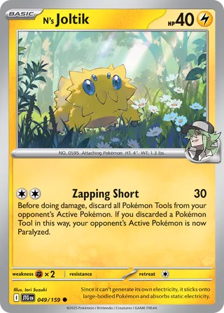 N's Joltik 49/190 from Journey Together