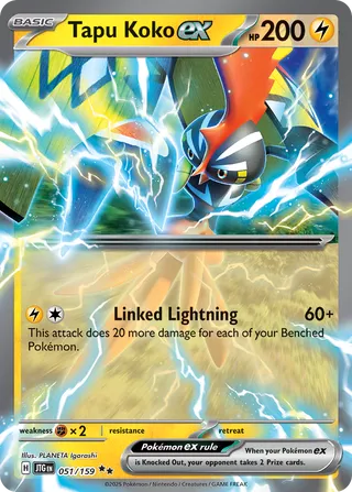 Tapu Koko ex 51/190 from Journey Together