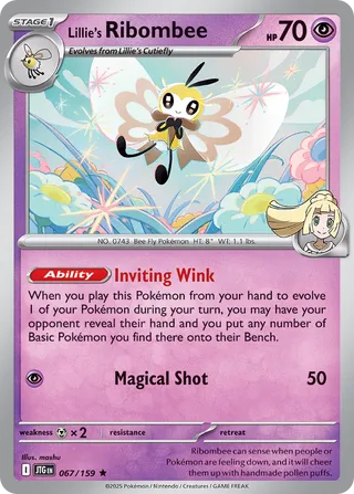 Lillie's Ribombee 67/190 from Journey Together