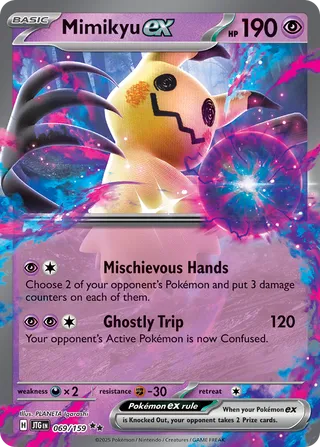 Mimikyu ex 69/190 from Journey Together