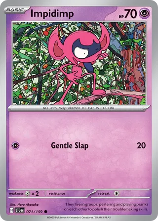 Impidimp 71/190 from Journey Together