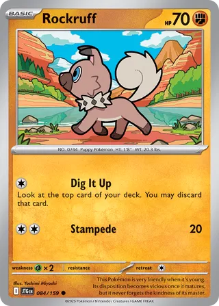 Rockruff 84/190 from Journey Together