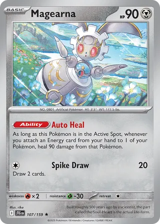 Magearna 107/190 from Journey Together