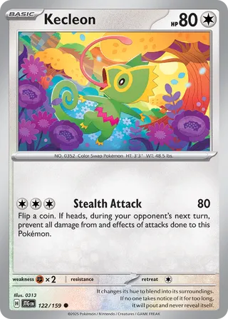Kecleon 122/190 from Journey Together