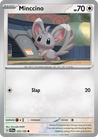 Minccino 125/190 from Journey Together