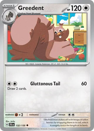 Greedent 132/190 from Journey Together