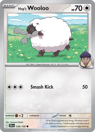 Hop's Wooloo 135/190 from Journey Together