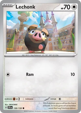 Lechonk 139/190 from Journey Together