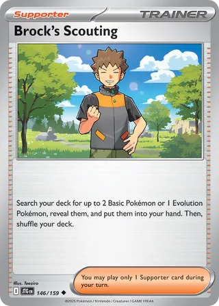 Brock's Scouting 146/190 from Journey Together
